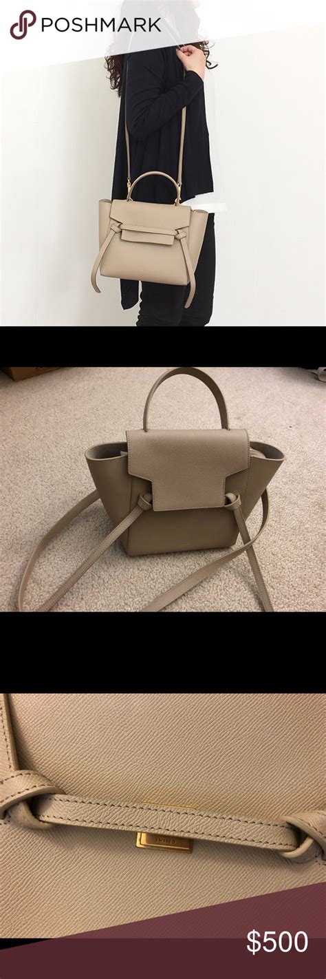 celine belt bag dark taupe|Celine micro belt bag.